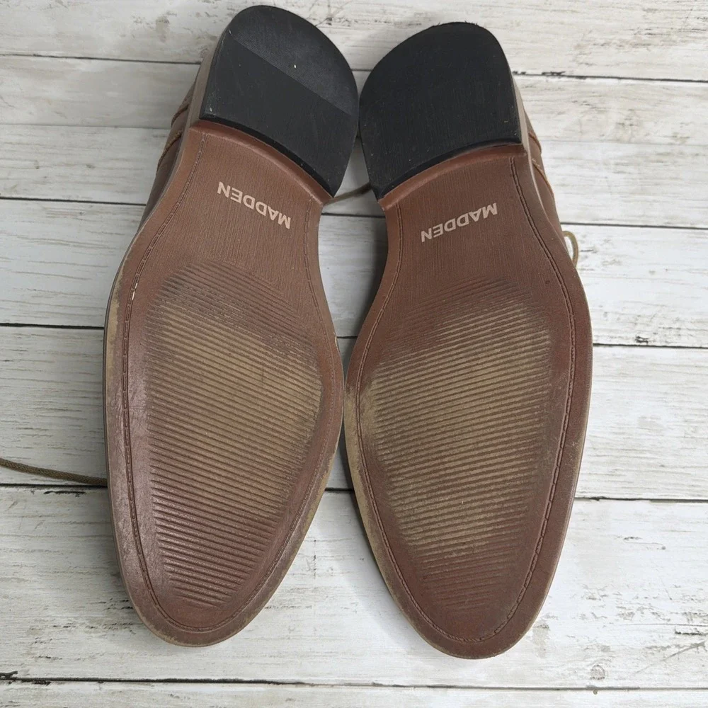 Madden Mens Bobby Oxford Shoe Brown Size 11
